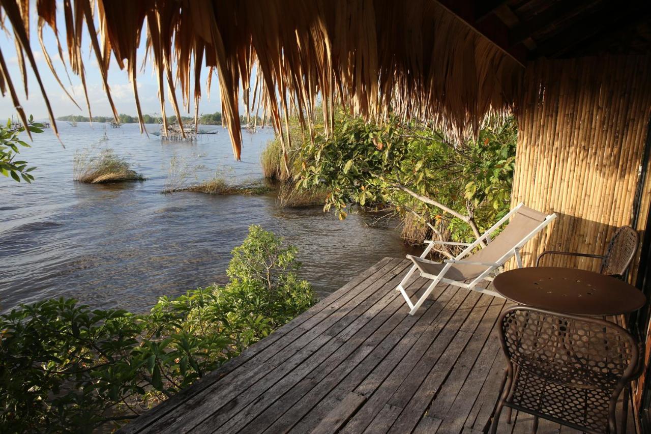 Wetlandcamp บ้านชายเล Phatthalung Exteriör bild